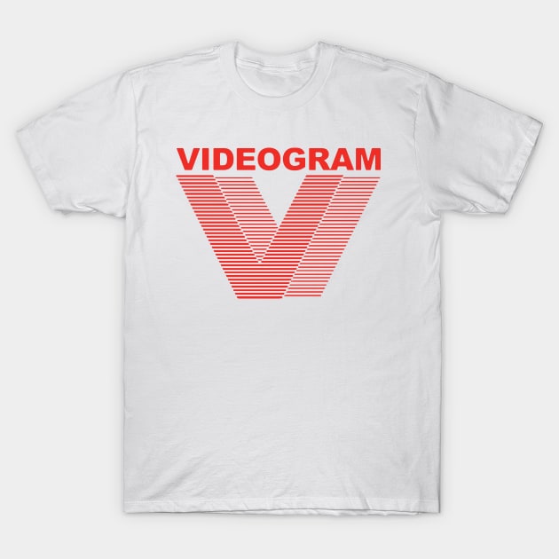 Vestron Video Xerox Logo (red) T-Shirt by Videogram